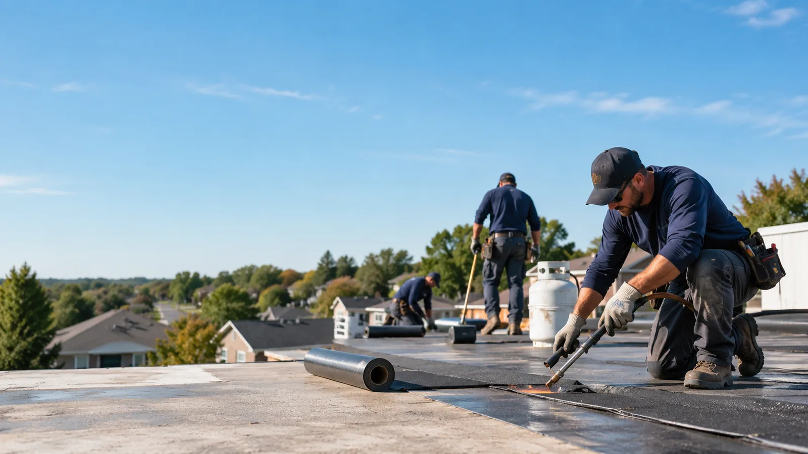 Flat Roof Leak Repair providers in Amsterdam, MO